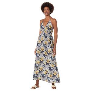 America & Beyond Cheerful Cheetah Maxi Dress Animal SM